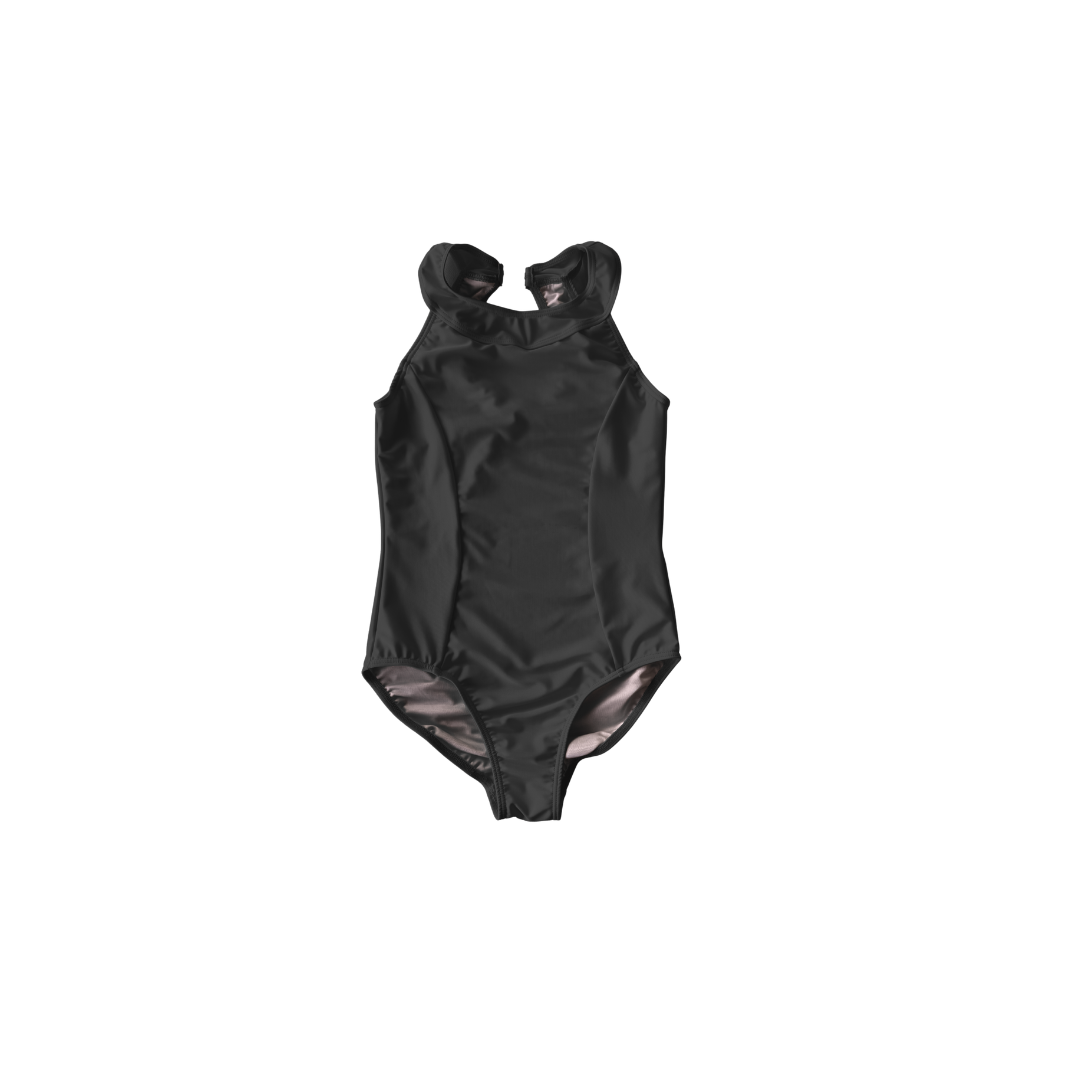 'Audrey' Leotard - Black