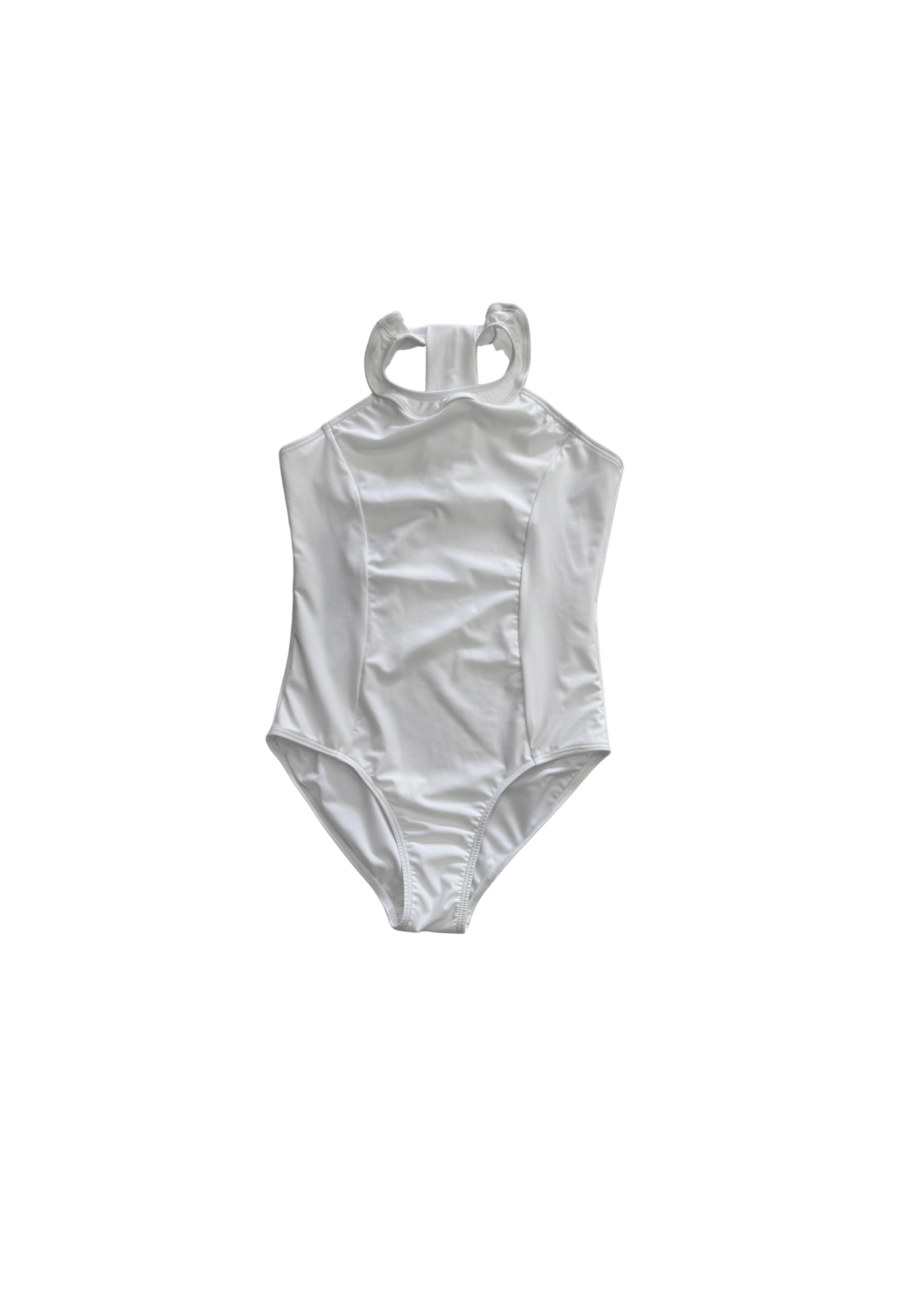 'Layla' Leotard - White