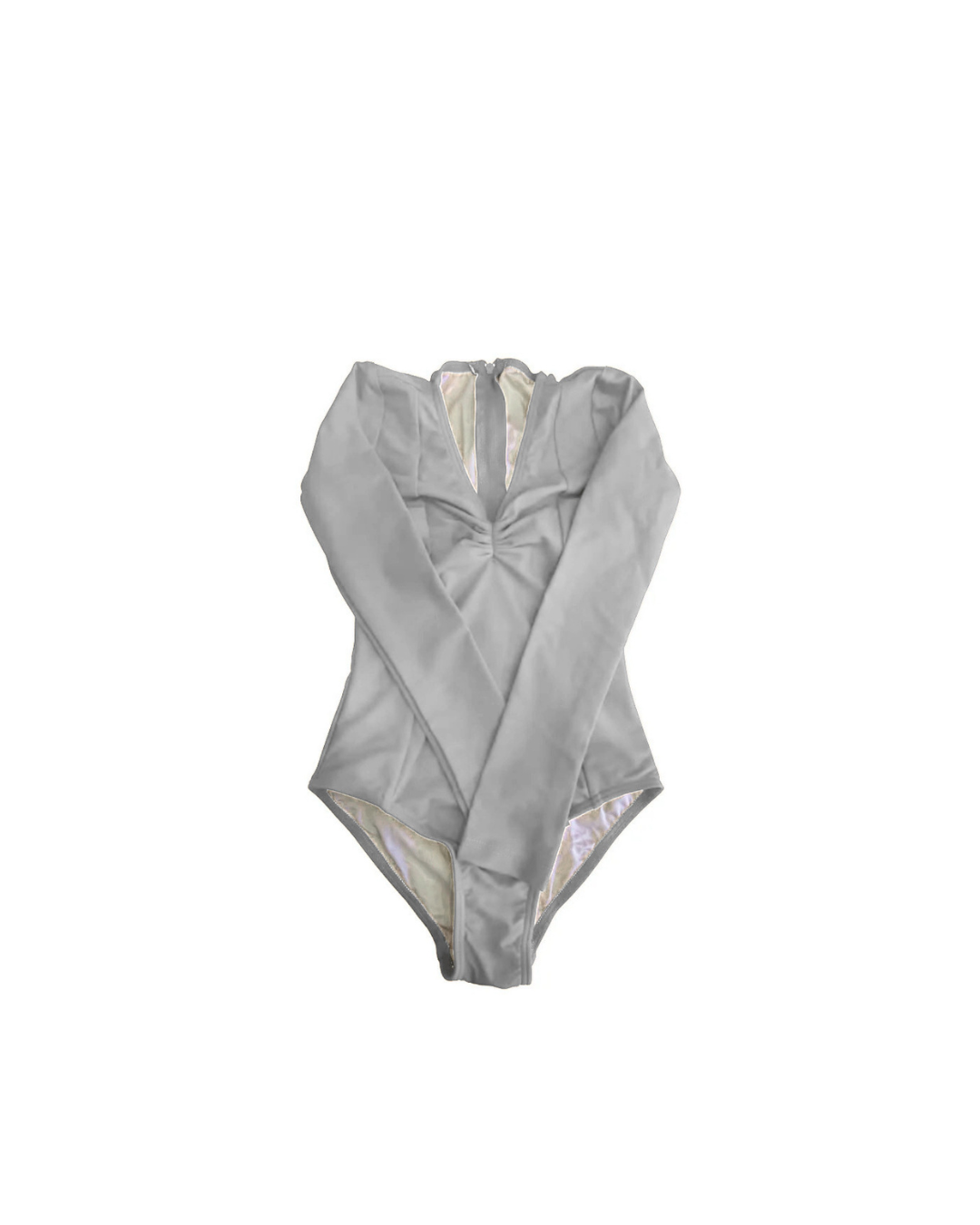 'Keelyn' Leotard - White