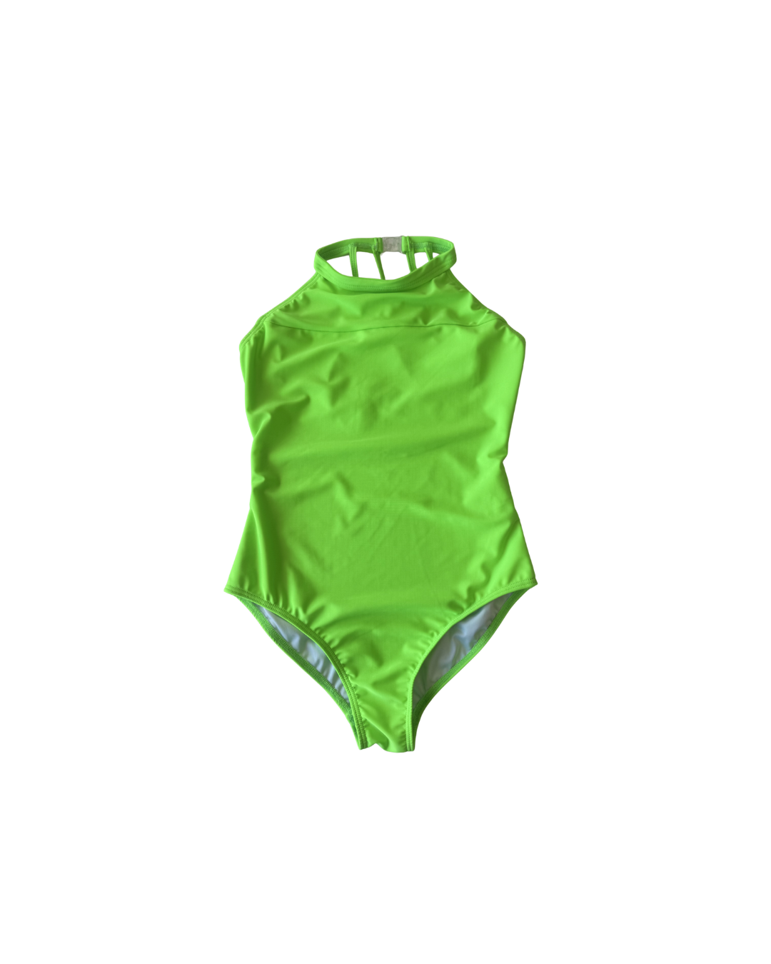 'Elizabeth' Leotard - Acid Lime