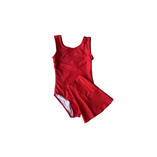 EP Set 'Nadia'  Red Coat - Leotard A6/Skirt C12