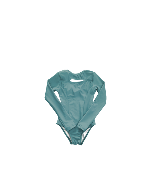 'Skylar Long Sleeve' Leotard - Amalfi