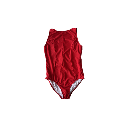 'Tiarna' Leotard - Red Coat