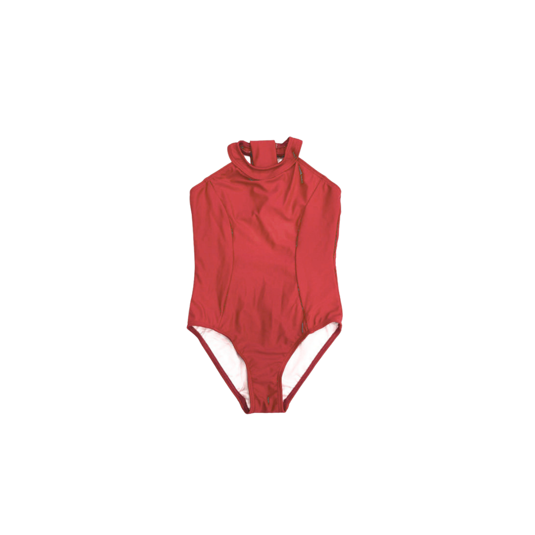 'Layla' Leotard - Red Coat