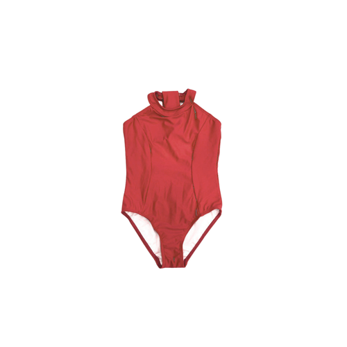 'Layla' Leotard - Red Coat