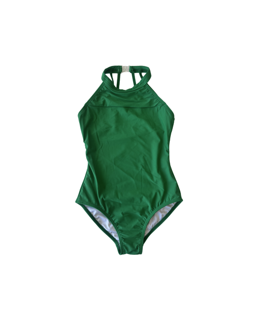 'Elizabeth' Leotard - Iguana