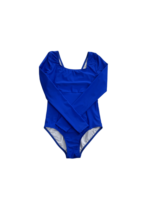 'Riley Long Sleeve Lycra' Leotard - Galaxy