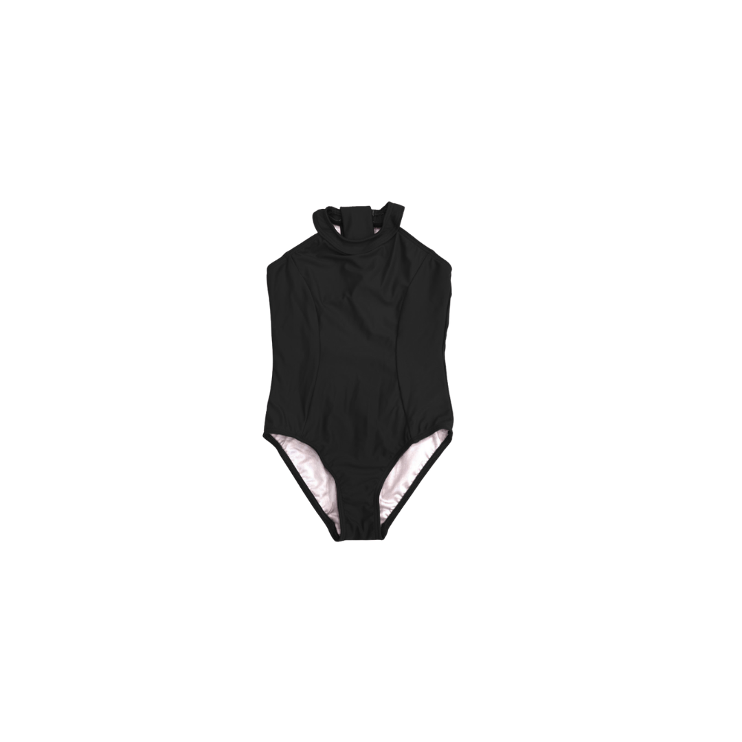 'Layla' Leotard - Black