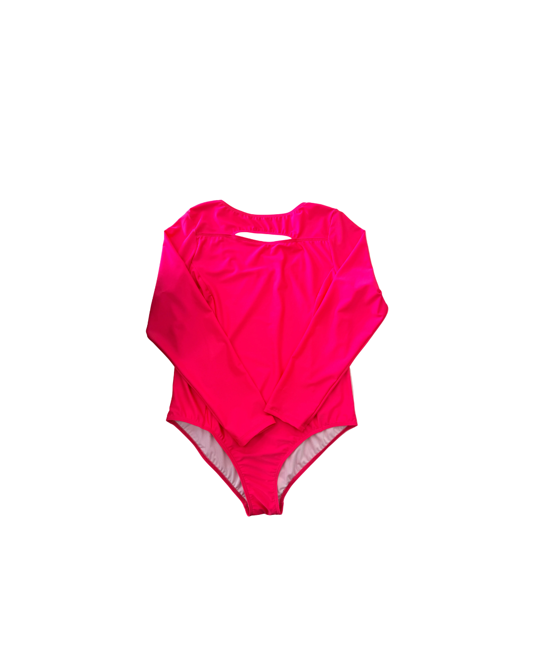 'Skylar Long Sleeve' Leotard - Pink Glow