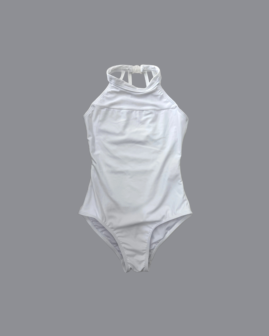 'Elizabeth' Leotard - White
