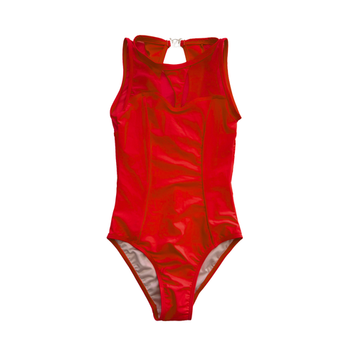 'Red Coat' Kendall Leotard