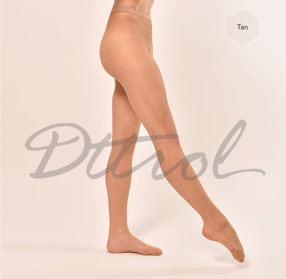 Dttrol Footed Fishnets